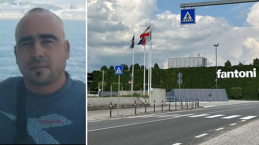 Un primo piano di Abdellatif Sabili, morto in un incidente sul lavoro allo stabilimento Fantoni di Osoppo (foto Petrussi)