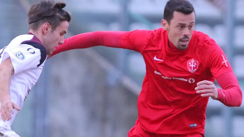 Lasorte Trieste 15/01/17 - Serie D, Triestina - Cordenons