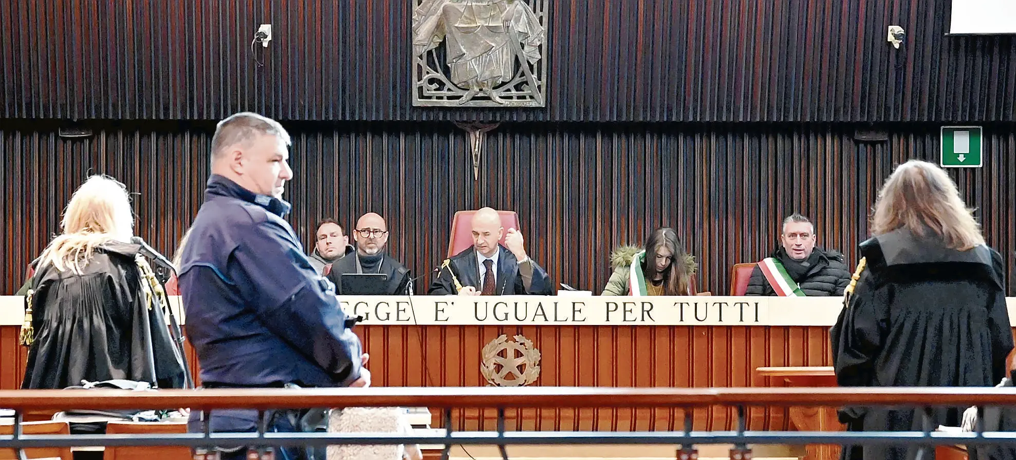 Foto Bruni Trieste 20.01.23 Processo Trajkovic