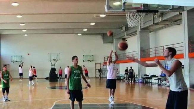 Lasorte Trieste 29/06/10 - Palestra Via Locchi, Allenamento Nazionale Basket Under 20