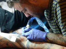 Foto BRUNI 20.11.15 Tatoo al Salone degli Incanti