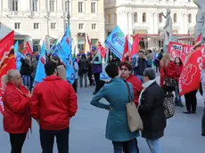 Lasorte Trieste 31/03/17 - Piazza Unità, Protesta Cuochi, Cuoche, Mense Scuole