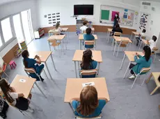 L’aula di una scuola italiana
