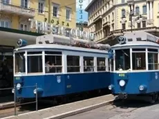 Il tram di Opicina alla fermata