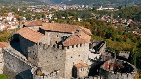 Una suggestiva immagine del Castello di Gorizia