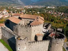 Una suggestiva immagine del Castello di Gorizia