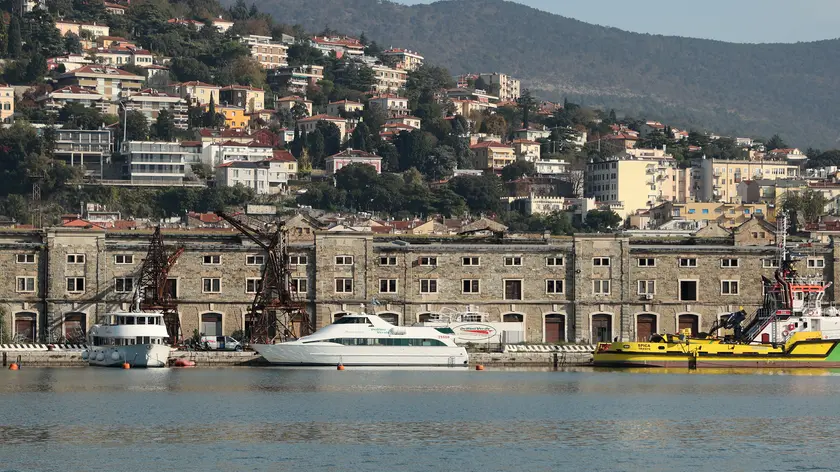 Una veduta dal mare dell'antico scalo Fotoservizio Andrea Lasorte