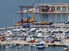 Una panoramica del Marina San Giusto