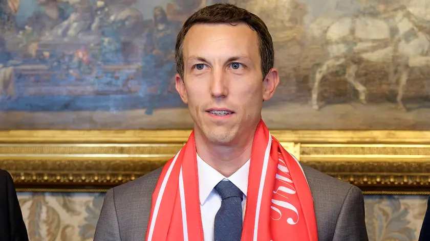 Il presidente della Triestina Rosenzweig Foto Massimo Silvano