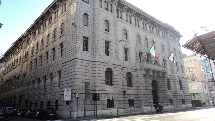 La sede della Banca d'Italia a Trieste