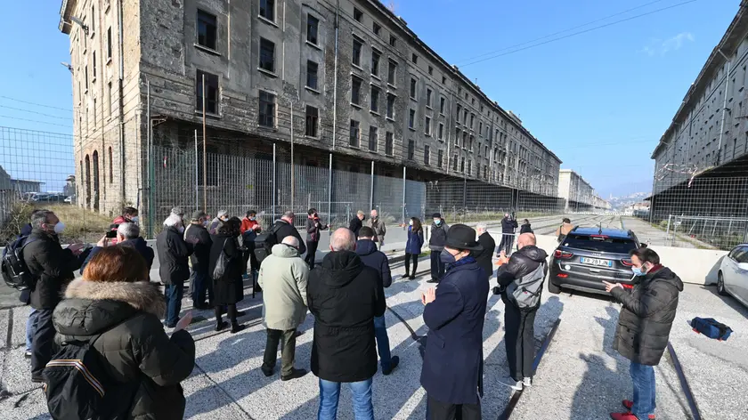 Foto Bruni Trieste 28.01.22 Il comitato contro la funicolare