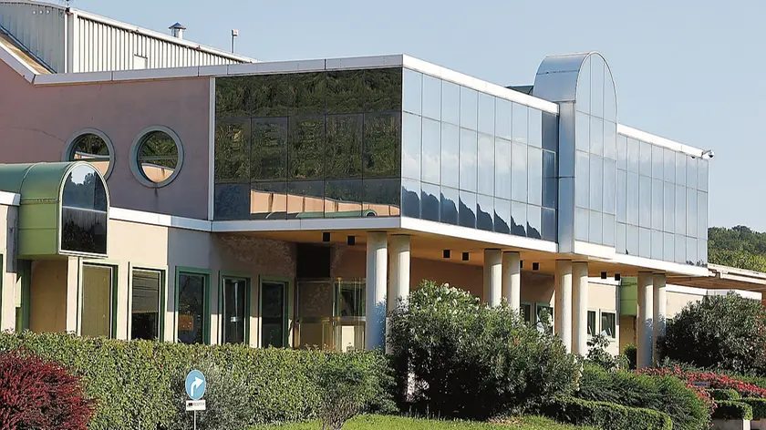 Lo stabilimento aziendale che si trova in via Flavia di Aquilinia a Muggia.