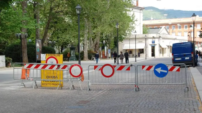 Bumbaca Gorizia 16.04.2014 Corso Verdi finito e Grapa - Foto Pierluigi Bumbaca