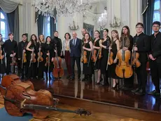 Le prove nell’aula magna del Tartini (foto di massimo Silvano)