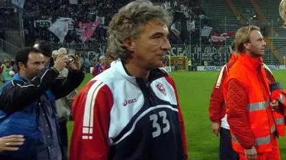 Billy Marcuzzi allo stadio Nereo Rocco nel 2007