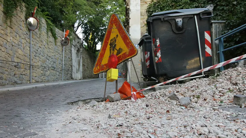 Lasorte Trieste 08/10/20 - Via Romagna, Lavori