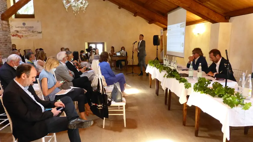 Bumbaca Gorizia 09.07.2020 Sagrado Castevecchio presentazione PromoTurismo progetto Montagna 365 Quota1300 © Foto Pierluigi Bumbaca