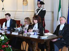 La cerimonia di inaugurazione dell’ultimo anno giudiziario del Tar. La presidente Oria Settesoldi è la seconda da destra