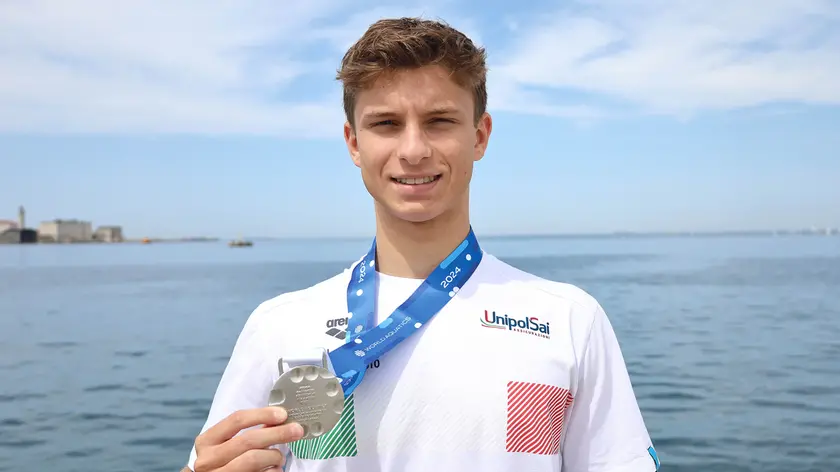 L'azzurrino Federico Fumo