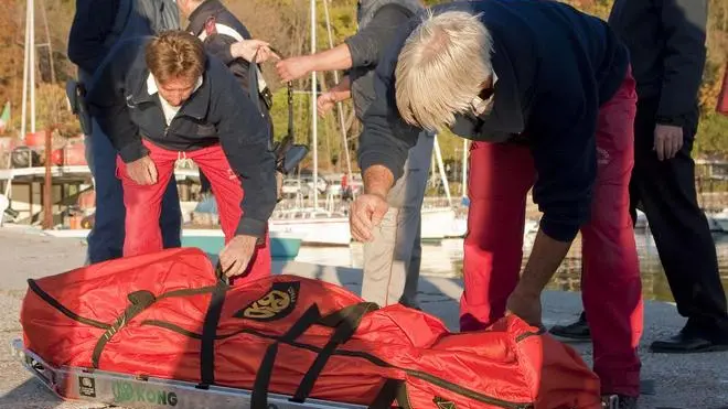 Silvano Trieste 13/11/2011 Caduta mortale alpinista su parete rocciosa nei pressi di Duino