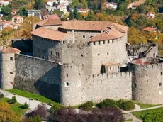 Il castello di Gorizia visto dall'alto