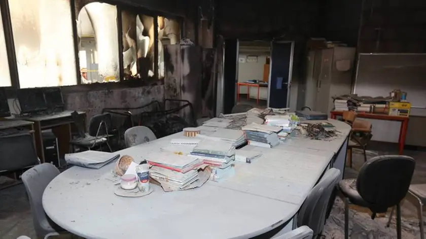 Bumbaca Gorizia 30_10_2017 Media Perco, conseguenze incendio © Fotografia di Pierluigi Bumbaca