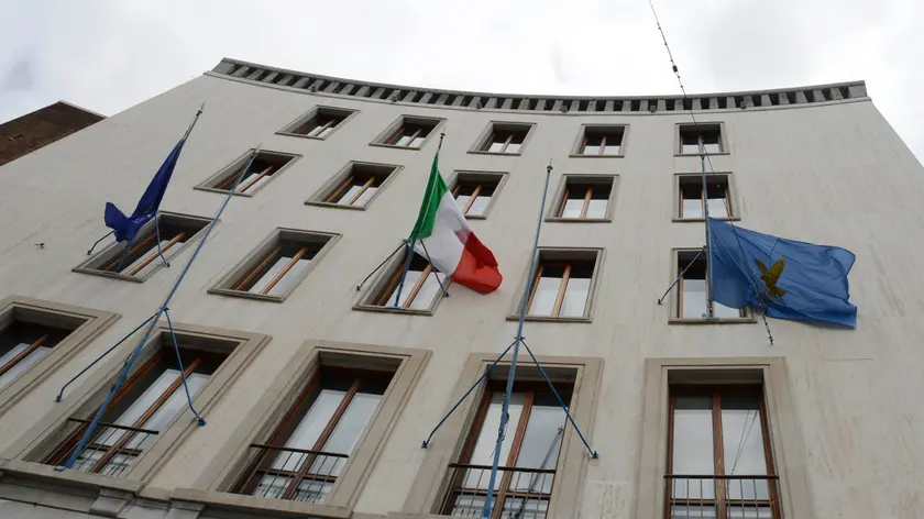 Il palazzo del consiglio regionale a Trieste (Foto montenero)