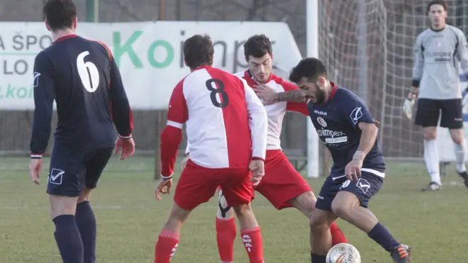 Lasorte Trieste 06/01/13 - Repen, Calcio Serie D, Kras - Tamai