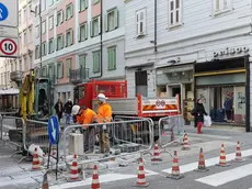 Lasorte Trieste 27/01/17 - Via S.Nicolò, Via S.Spiridione, Lavori Nuovo Semaforo