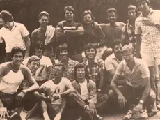 La squadra di atletica del '75