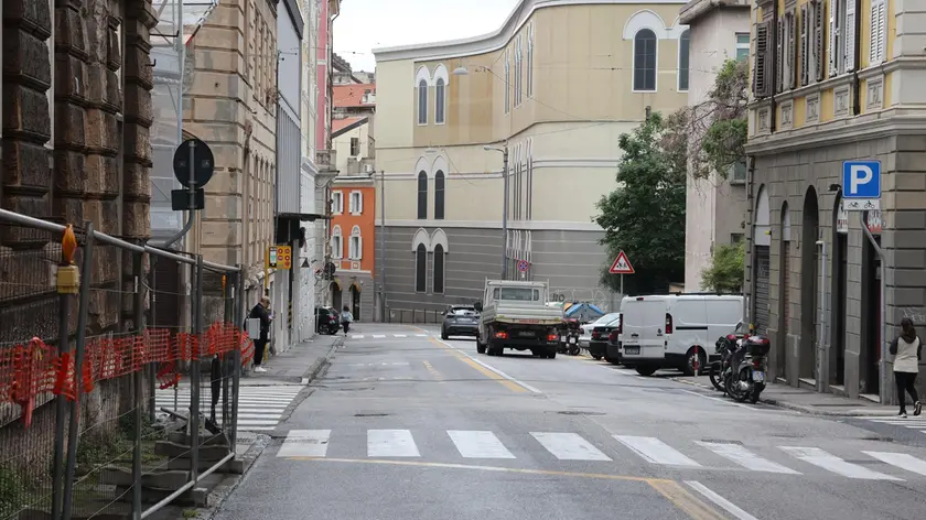 Una veduta di via D'Azeglio