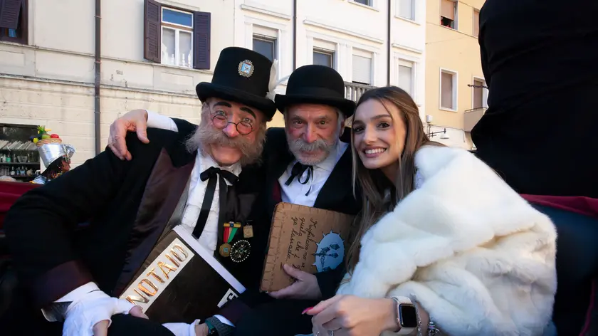 Sior Anzoleto con la sua sposa (foto di Katia Bonaventura)