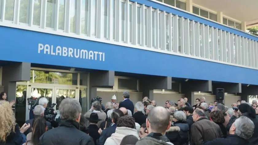 Bumbaca Gorizia 25_02_2012 - Intitolazione PalaBrumatti - Fotografia di Pierluigi Bumbaca