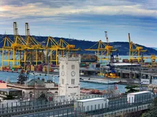 La Torre del Lloyd, sede dell'Autorità portuale di Trieste