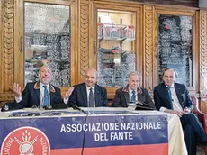 La presentazione del Raduno nazionale dei fanti d’Italia. Foto Silvano