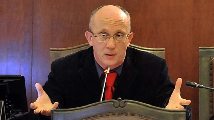 Foto BRUNI TRieste 14.11.2011 Consiglio Comunale:presentazione progetto Cattinara/Burlo-Cobello dir sanitario