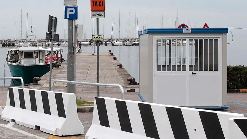 Silvano Trieste 05/02/2017 Porticciolo di Sistiana, il molo dove arrivera' la nave da crociera