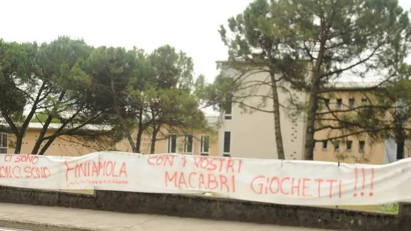 Bumbaca Gorizia 18.06.2014 Protesta casa riposo Culot Fotografia di Pierluigi Bumbaca