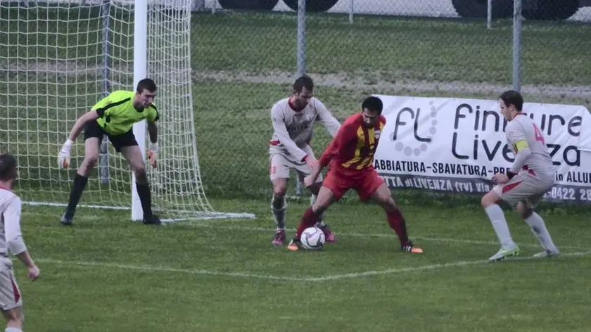 Bumbaca Gorizia 26.11.2016 calcio ProRomans Medea vs Cormonese © Fotografia di Pierluigi Bumbaca