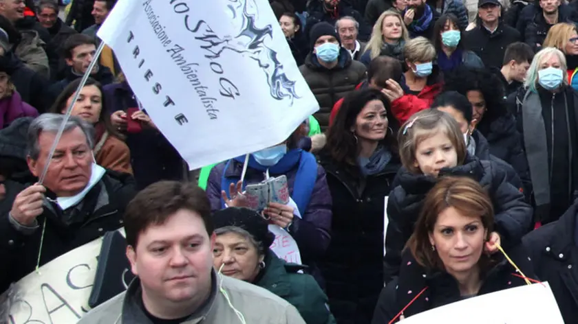 Lasorte Trieste 31/01/16 - Manifestazione per la Salute contro la Ferriera
