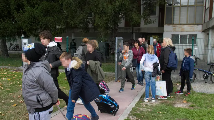 Bonaventura Monfalcone-02.11.2017 Uscita da scuola-Scuola media-Ronchi dei Legionari-foto di Katia Bonaventura