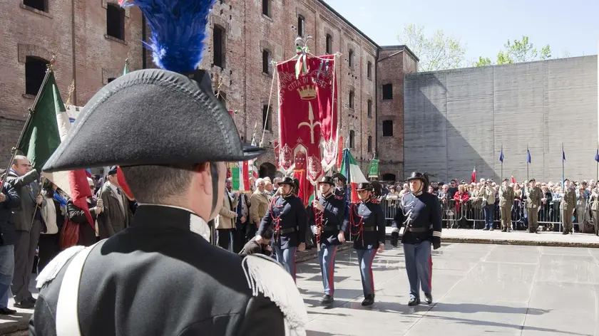 Silvano Trieste 25/04/2012 Risiera San Sabba, Cerimonia 67/o anniversario della Liberazione