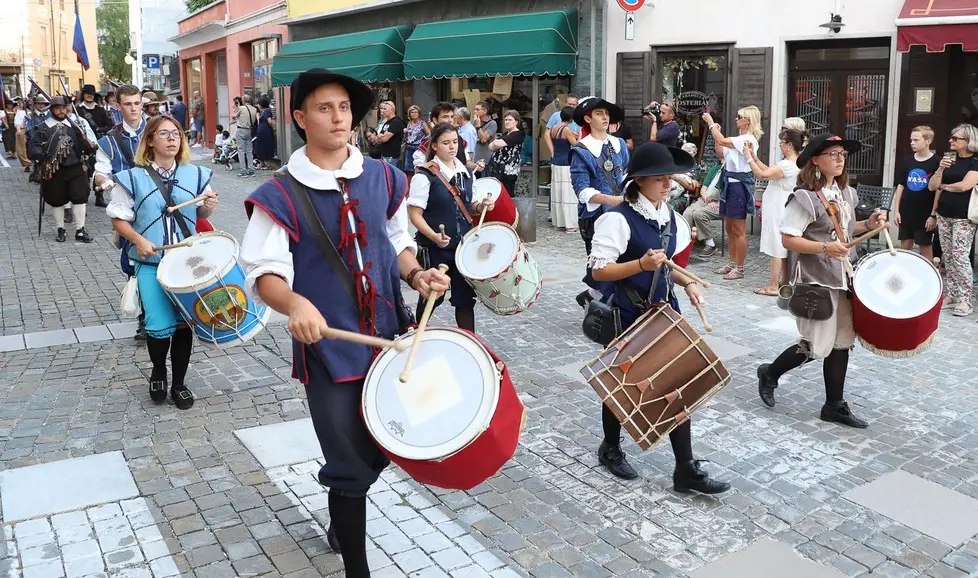 Cormons (Go) 18 Agosto 2018. Sfilata storica. © Foto Petrussi