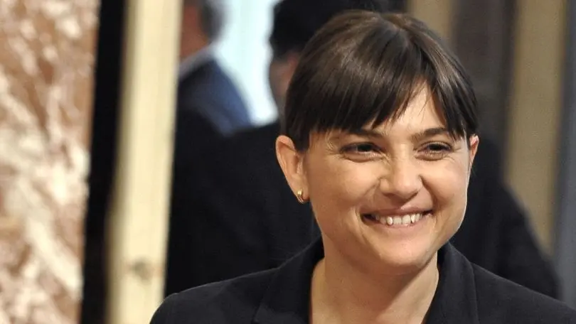 15/05/2014 Roma, Palazzo Chigi, firma dell'accordo su Electrolux, nella foto Debora Serracchiani