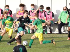 Un'immagine di gioco della partita di Eccellenza tra Sistian Sesljan e San Luigi