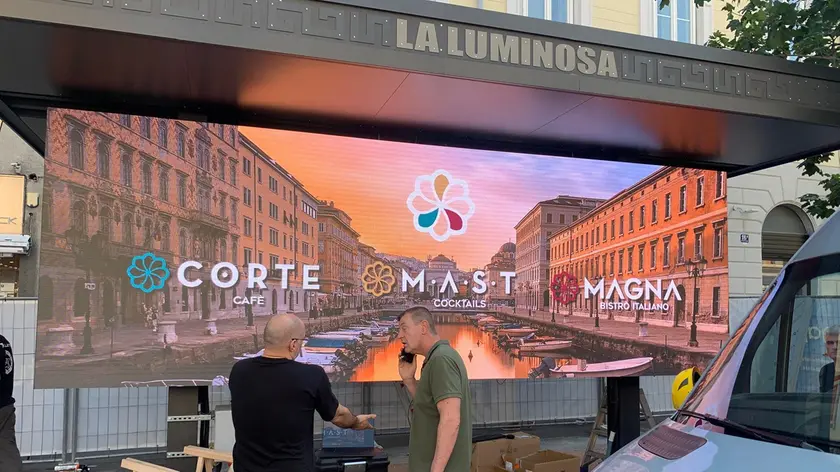 Prime prove per la nuova Luminosa di Trieste