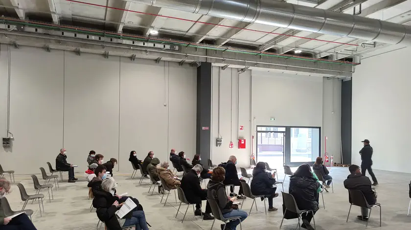 Lasorte Trieste 26/03/21 - Porto Vecchio, Centro Vaccini