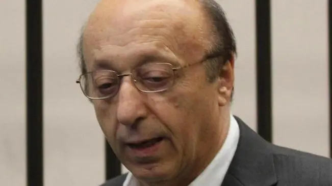 Luciano Moggi durante la seconda udienza del processo d'appello a Calciopoli al tribunale di Napoli, 3 luglio 2013. ANSA/CESARE ABBATE/