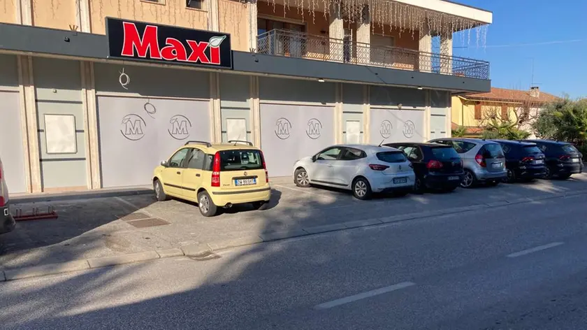 Il supermercato Maxì di Turriaco