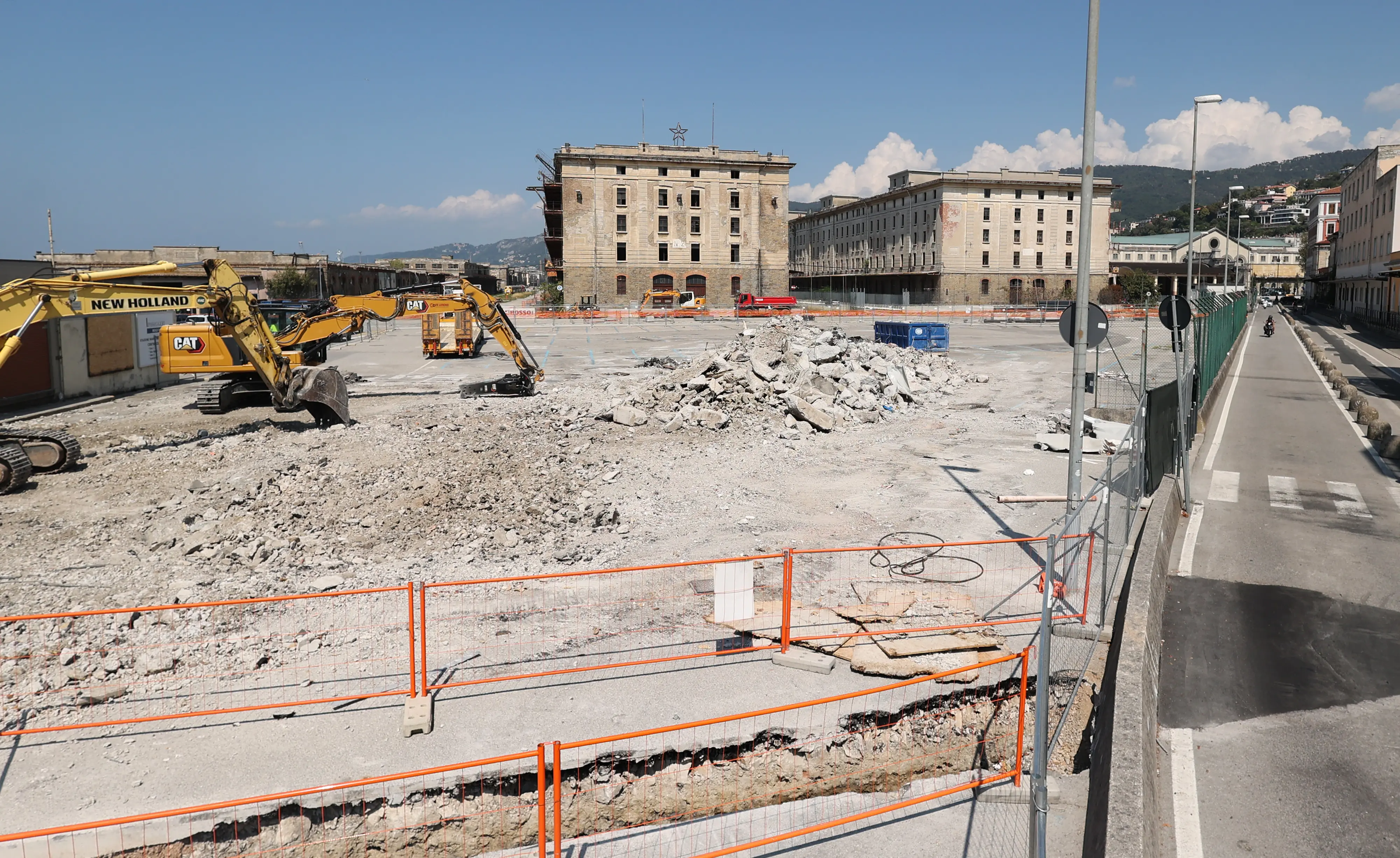 Lasorte Trieste 24/08/24 - Molo IV, Cantiere